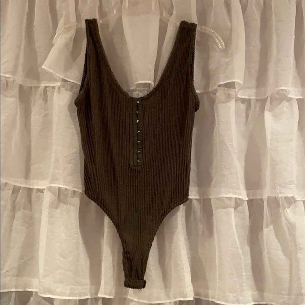 Ribbed Knit Bodysuit